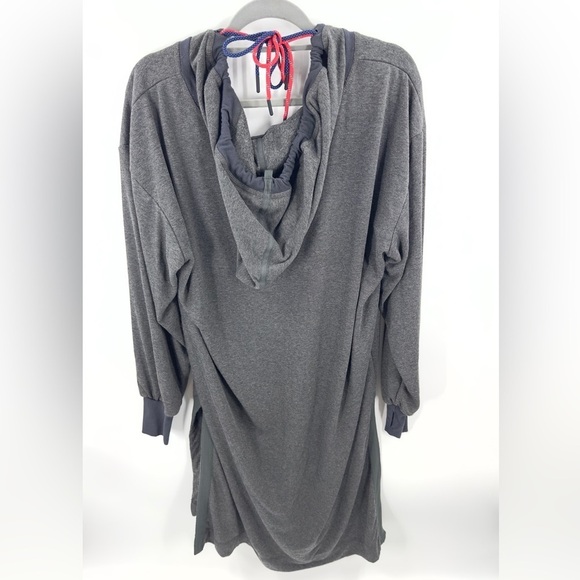 Free People Movement Womens Feel Good Layer Longline Hoodie Dress Tunic Size XL - Picture 9 of 16